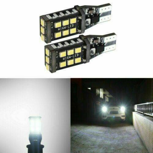 2X 921 LED Reverse Light Canbus Error Free 912 T15 W16W Backup Bulb 6000K White