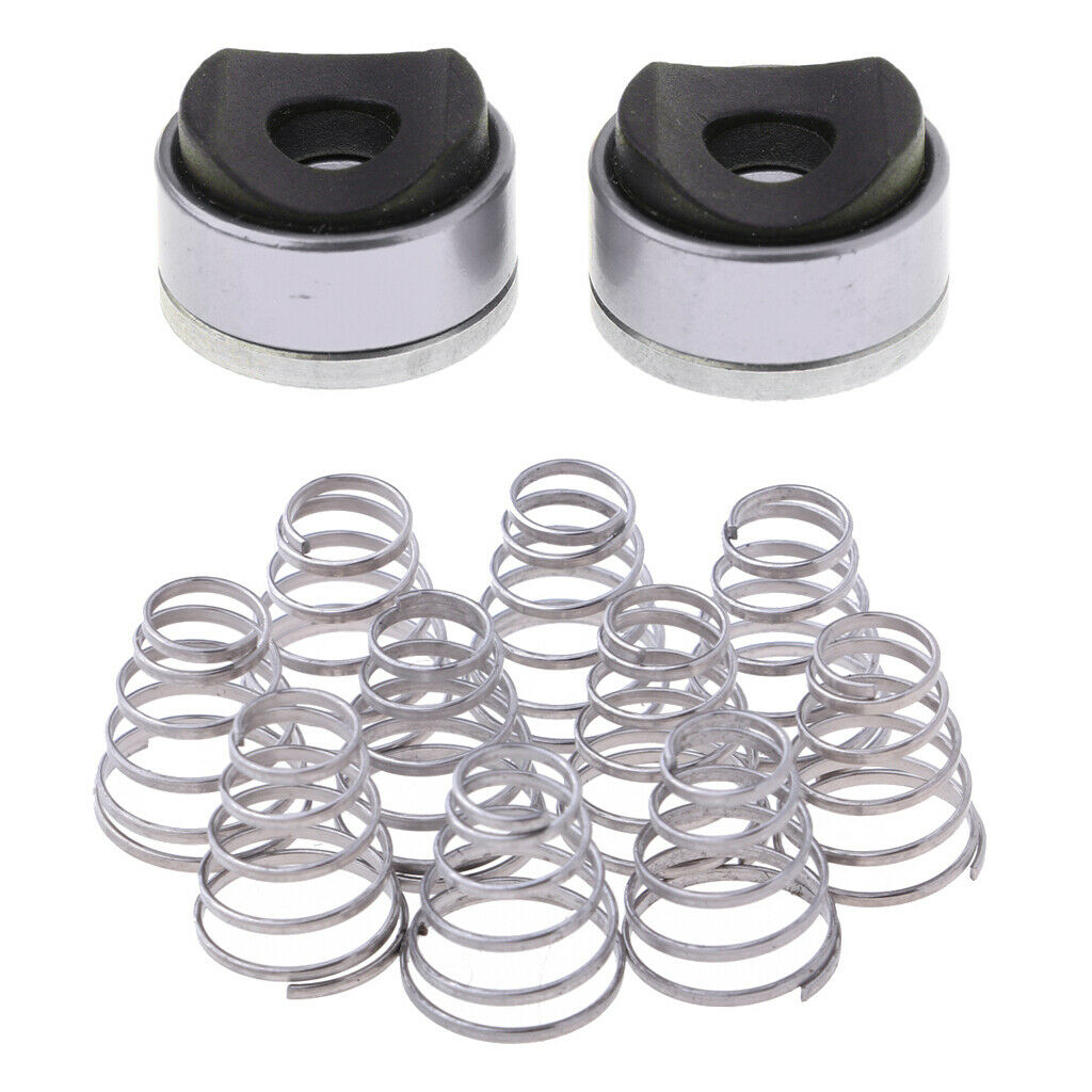 Pack of 10 Quick Release Bike Wheel Skewer Springs Hollow Shaft Stainless Steel