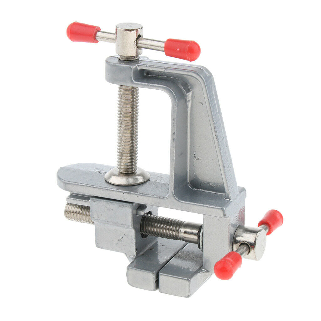 Mini DIY Aluminum Alloy Table Clamp Table Bench Vise Craft Repair Tool for Home
