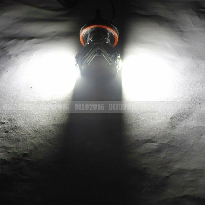 2x For BxW E82 E90 E60 E64 E70 E89 Car Front Headlight Angel Eye LED Light Bulbs