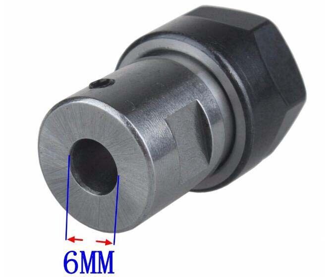 1pcs spindle motor clamp rod C20 ER16 32L 6mm +1Pcs ER16-6mm collet