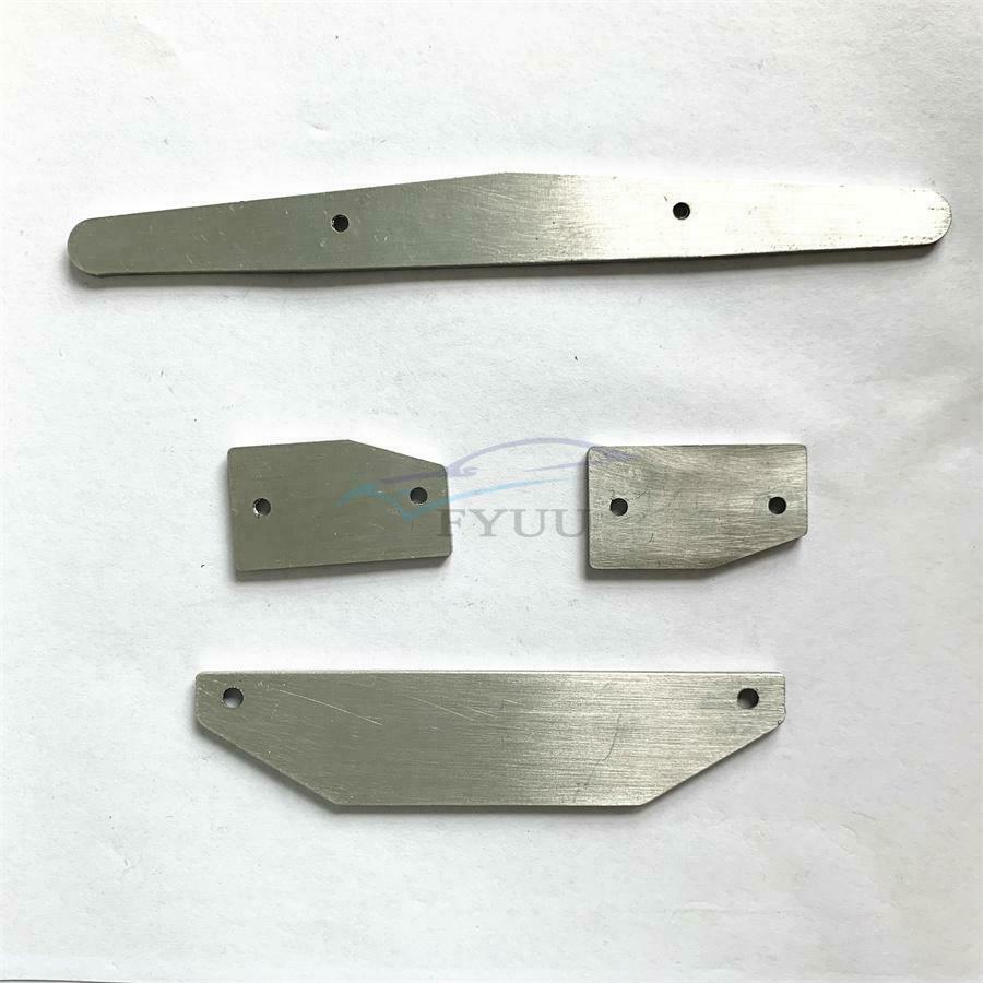 4× Aluminum Chassis Protectors Skid Plates For Arrma Limitless/Infraction/Felony