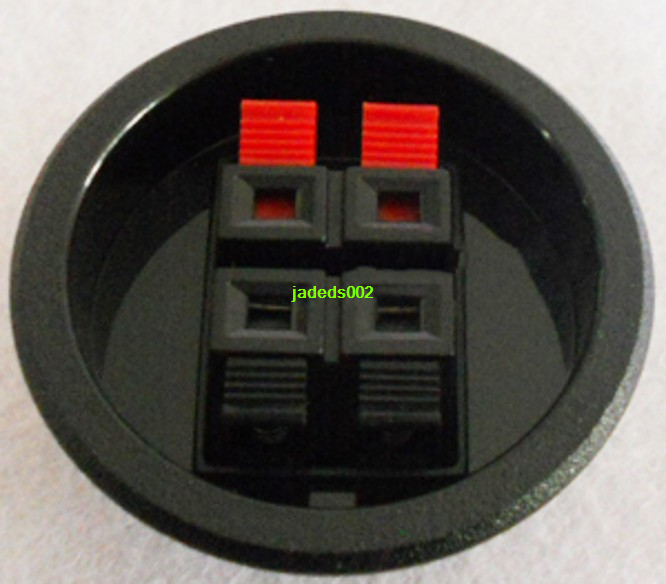 1pcs Speaker junction box 4-way connector Speaker clip Home Audio Parts