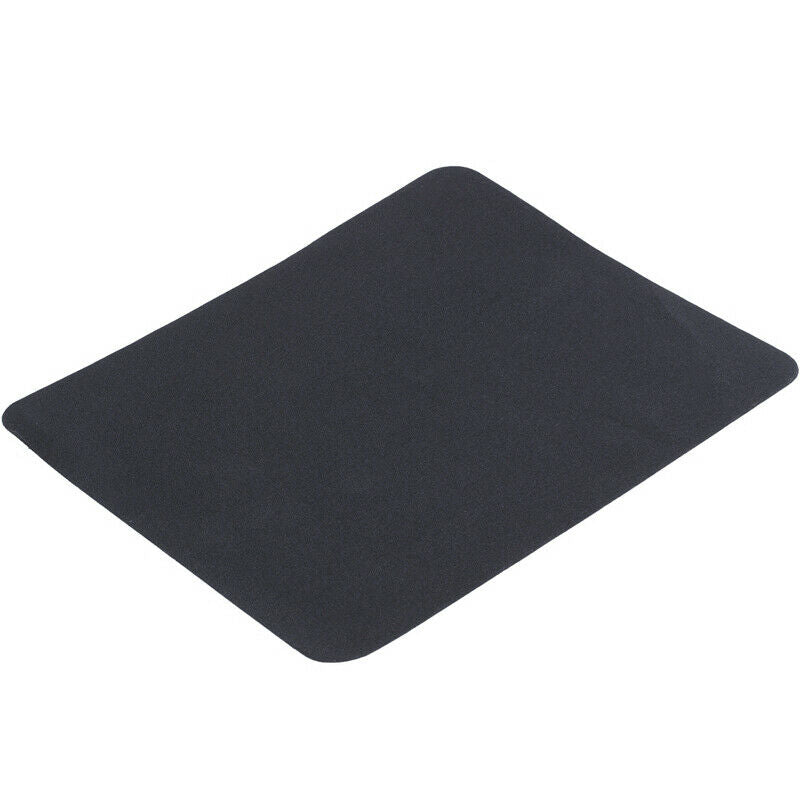 Black Optical Mouse Pad Mat Black for Laptop PC P4O6O6