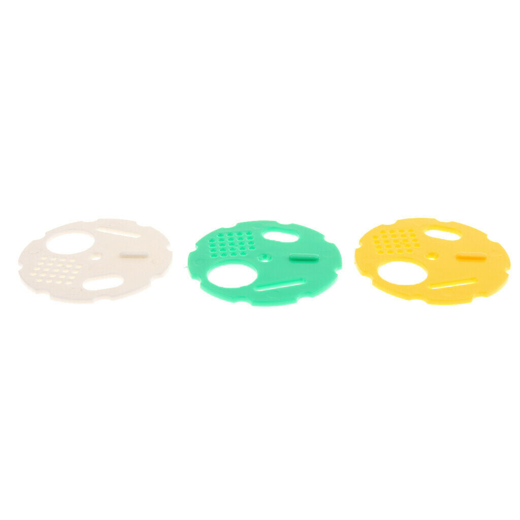 Plastic Beekeeping Entrance Gate Beehive Nuc Box Entrance Honeycomb Yellow
