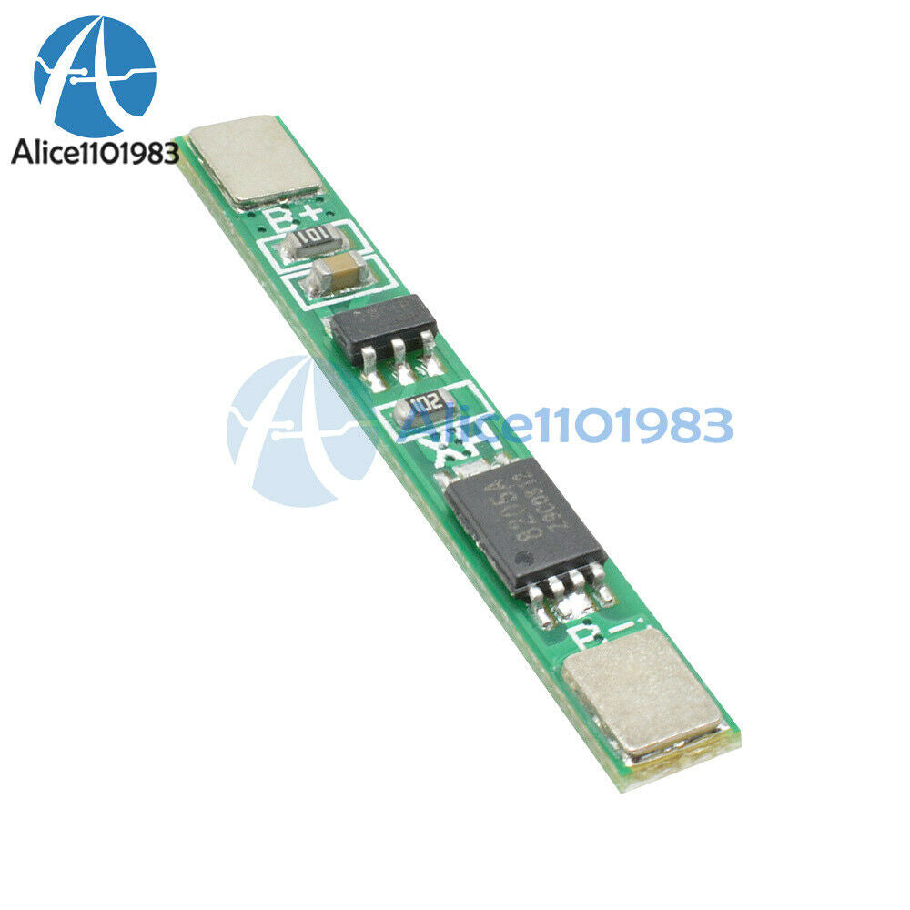 1S 3.7V 2.5A Lithium Batterry Protection Board Polymer BMS PCM PCB Li-ion Module