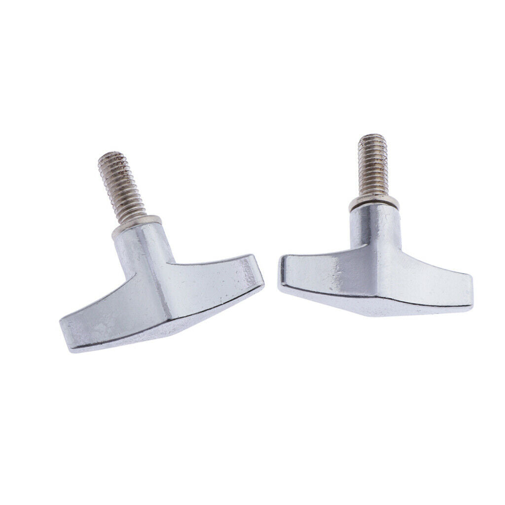 2-part 6mm cymbal stand wing nut screw for performance accessories