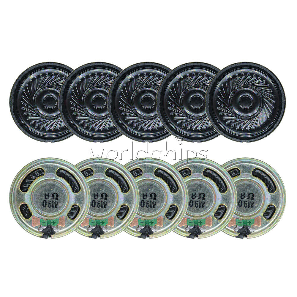 10Pcs Small 8Î© 0.5W Trumpet 36mm Diameter Loudspeaker Loud Speaker