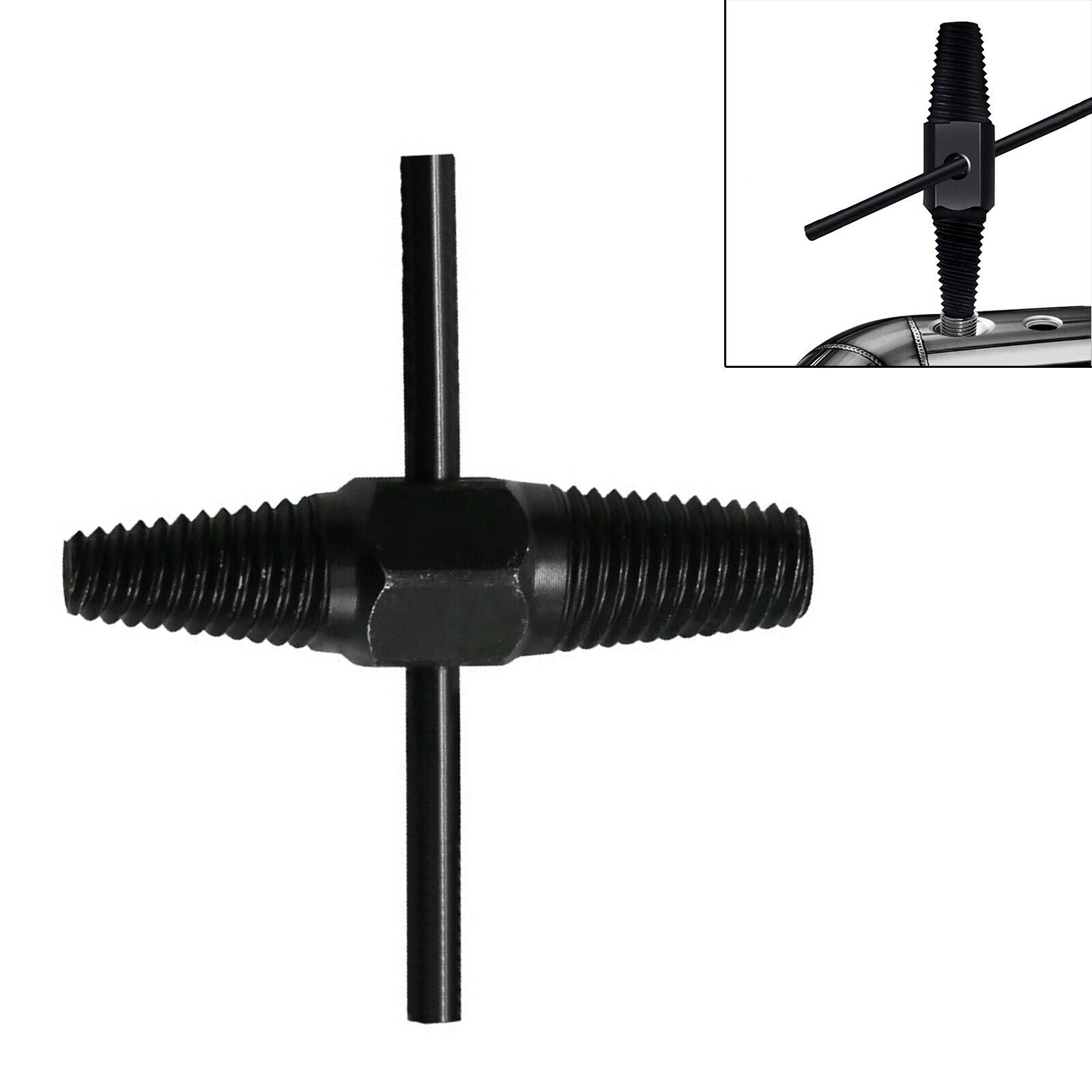 Metal 4" 6" Screw Extractor Tap Valve Double-head Damaged Stripped Screws