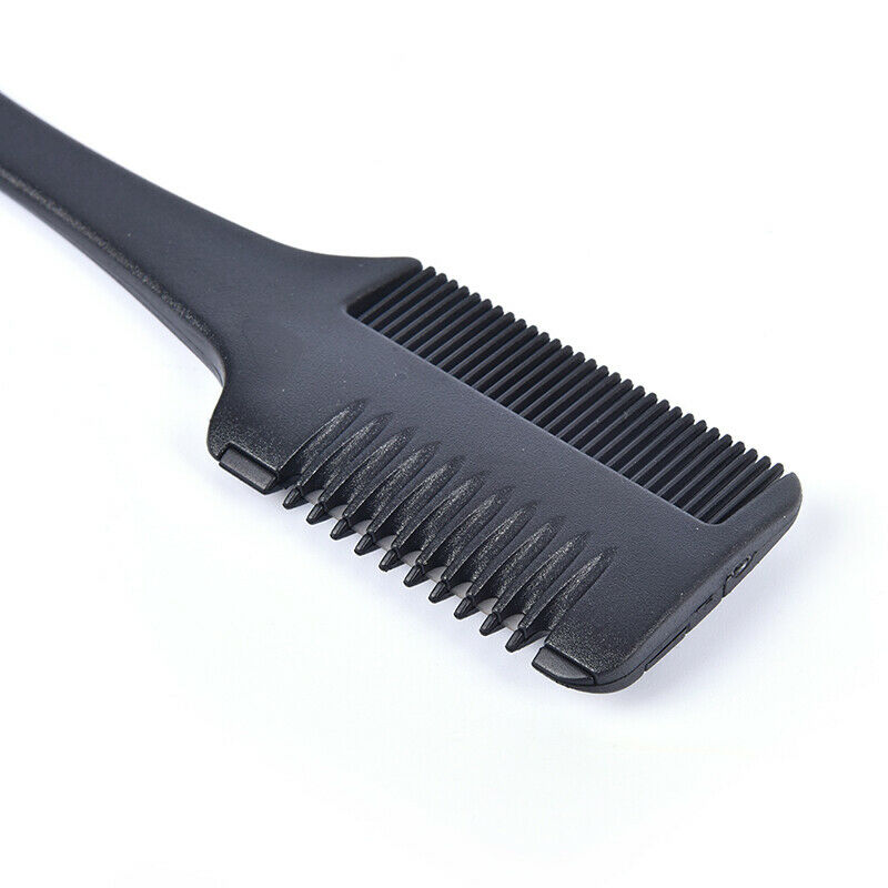 Double Sides Hair Razor Comb Hair Cutting Thinning Trimmer with Blade CHBBAY KX