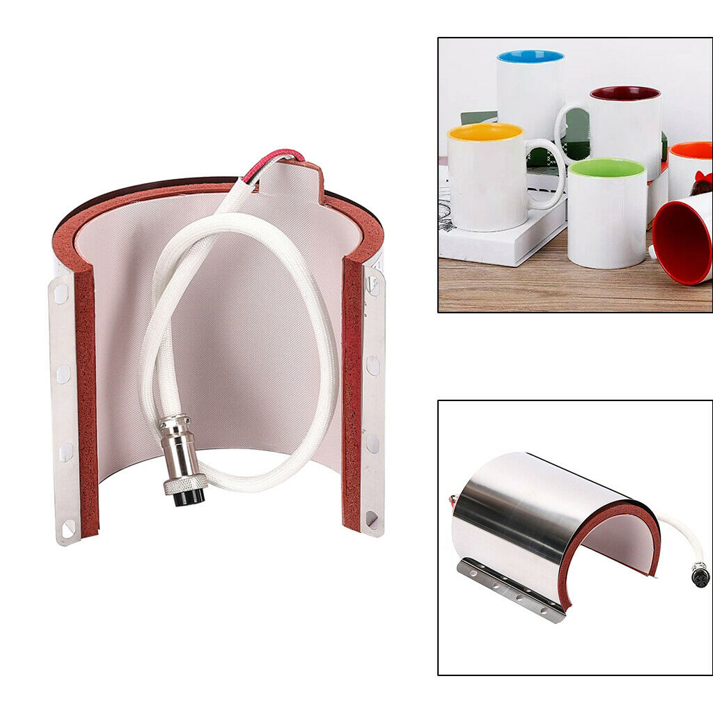 Mug Heat Press Sublimation Machine Parts Mat Pad Wrap DIY weather resistance