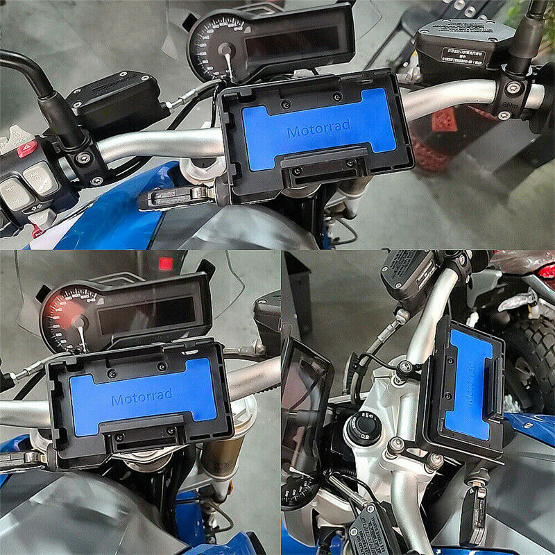 Motorcycle Wireless Charger Pad Phone Navi Bracket For BMW 850 R1200 ADV S1000XR