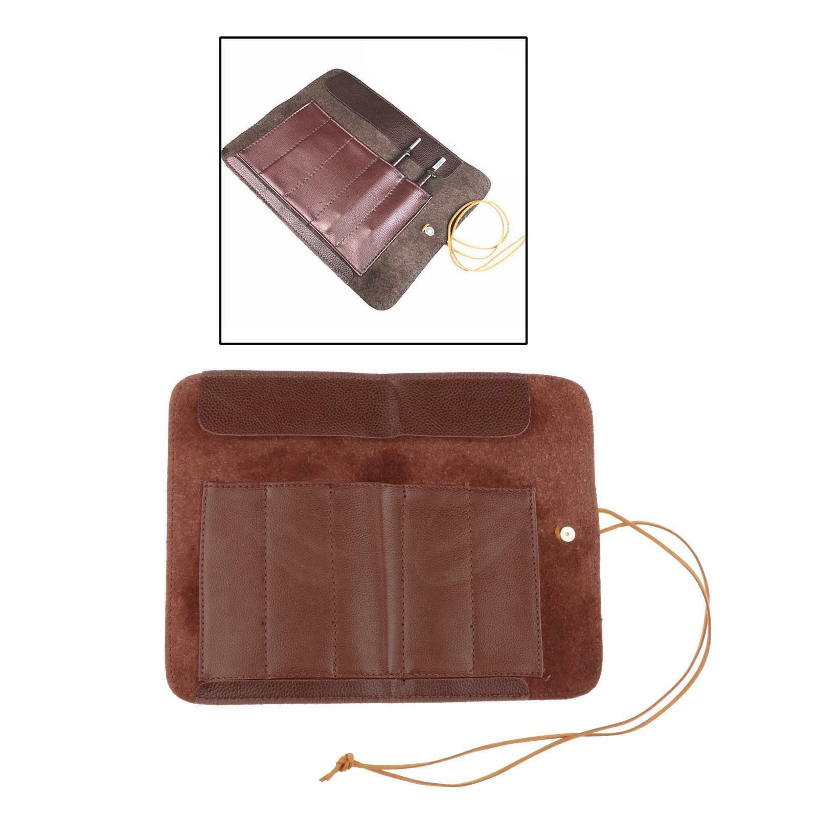 Carving Knives Roll Up Bag Cover Wrap Organizer Pocket for Travel Camping