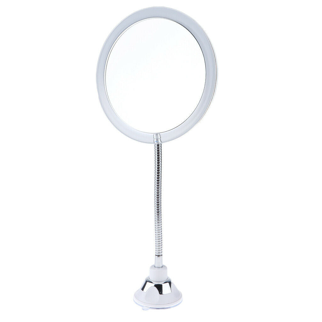 2x Shower Cosmetic Shaving Suction Makeup Mirror 10x Magnification 360Swivel