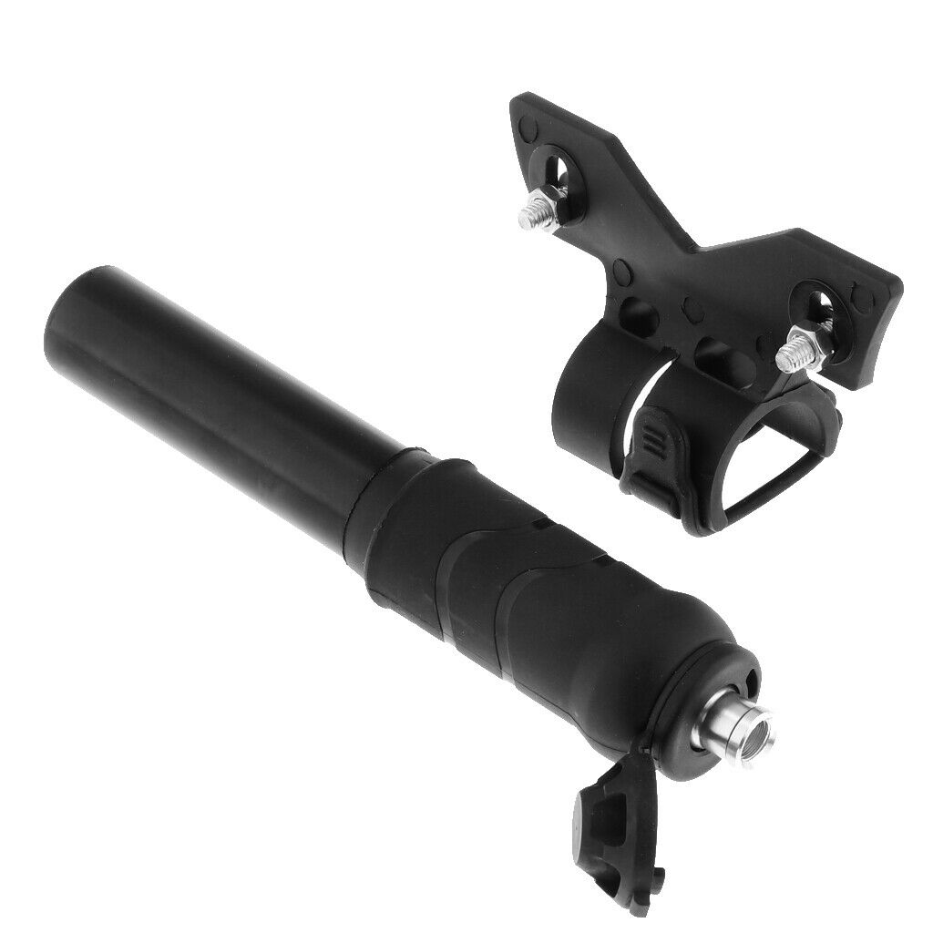 Portable Mini Hand Pump Bicycle Bike Tire Basketball Ball Inflator Black