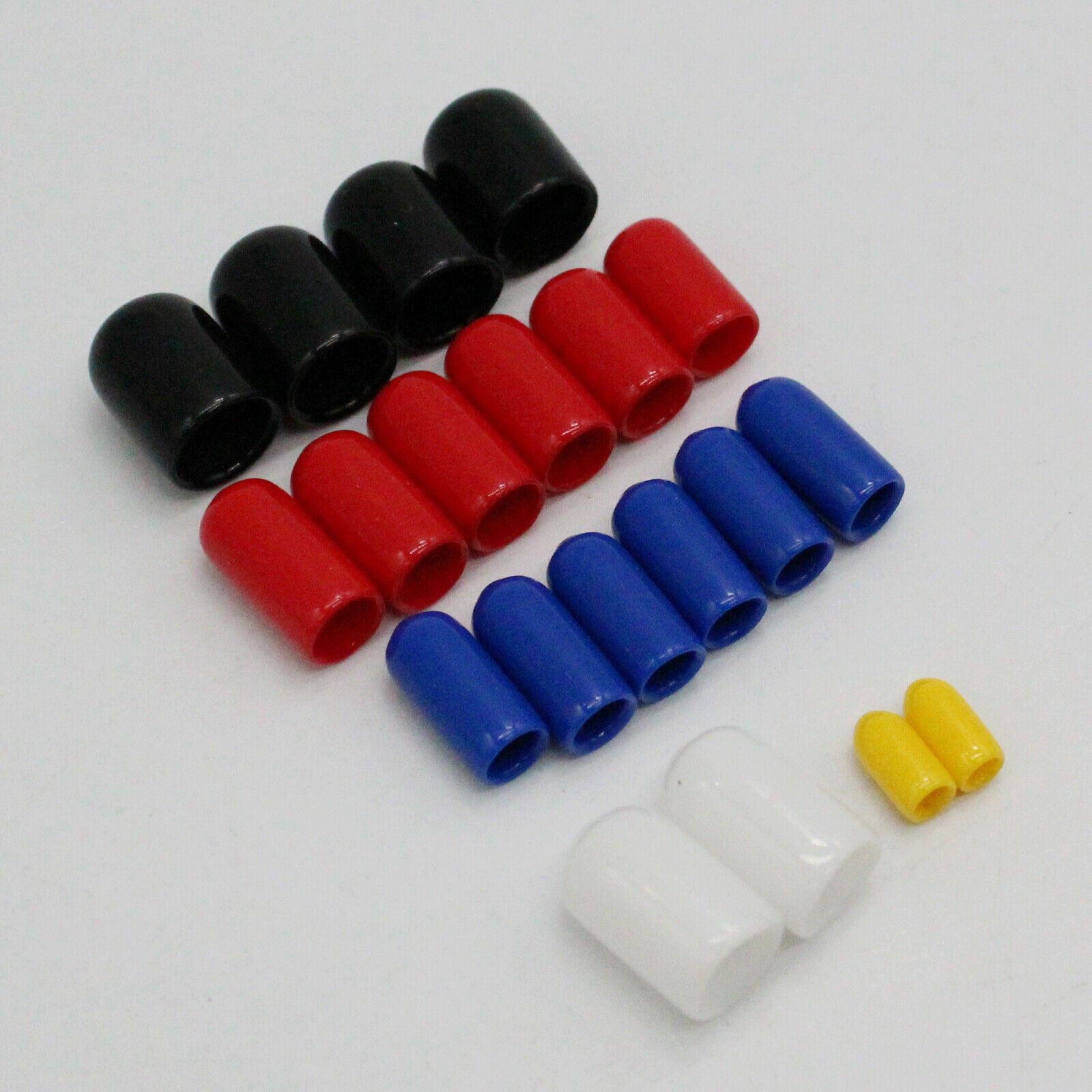 20 Pcs PVC Vacuum Line Cap Assortment 1/8" 3/16" 1/4" 3/8" 5/16" Set Car
