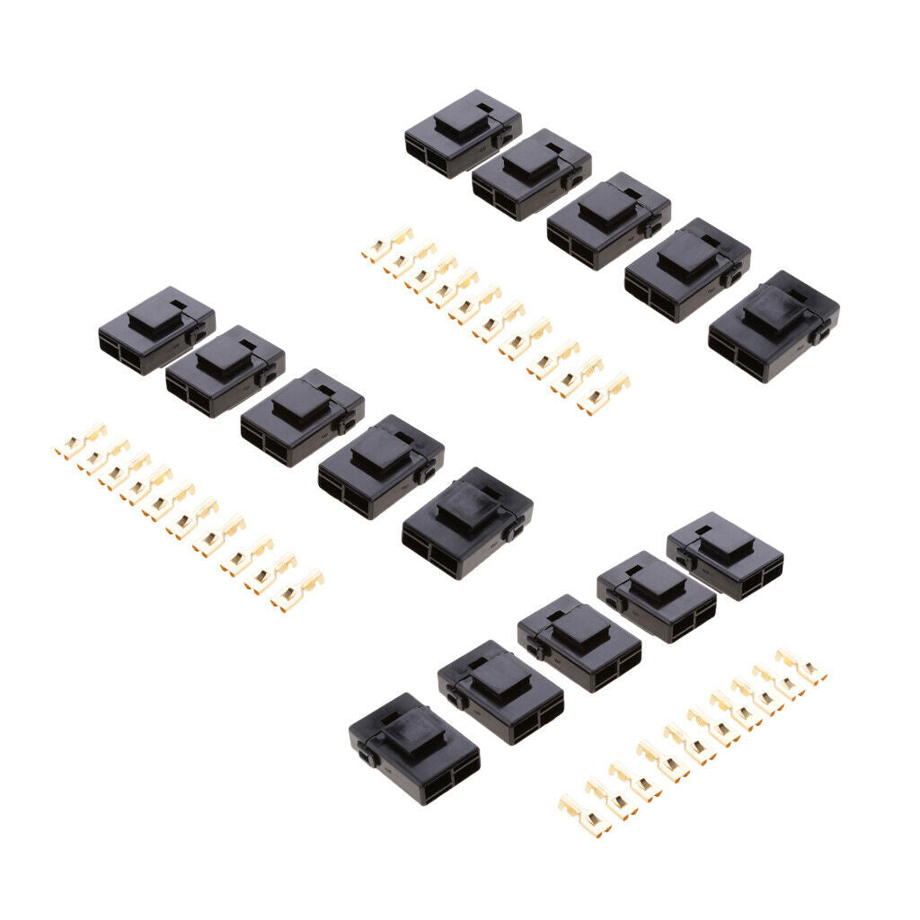 15 Pieces Auto Car Boat Truck Blade ATC Fuse Holder Seat Cover Terminals