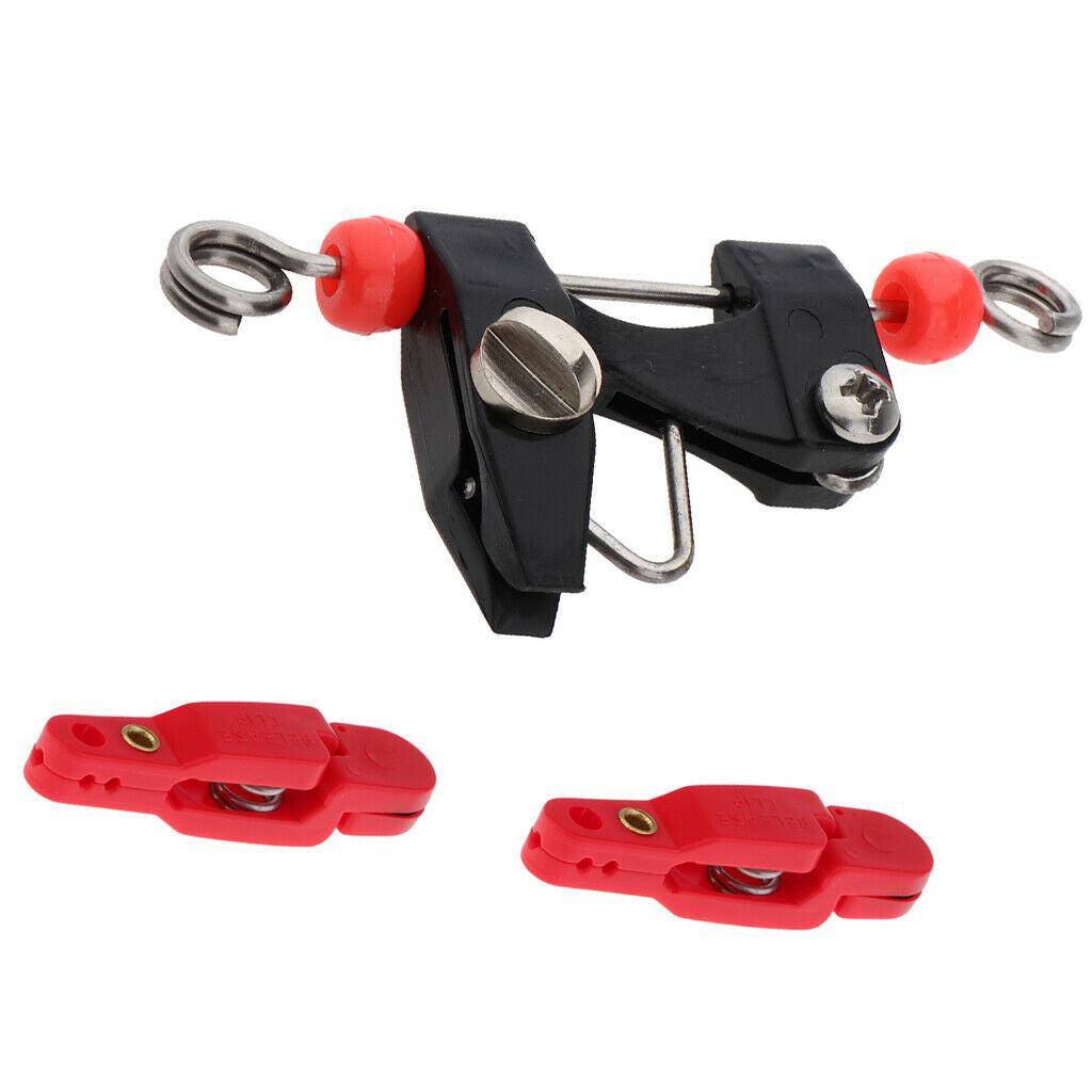 3x Boating Fishing Trolling Release Clips Heavy Tension Snap Release Clips