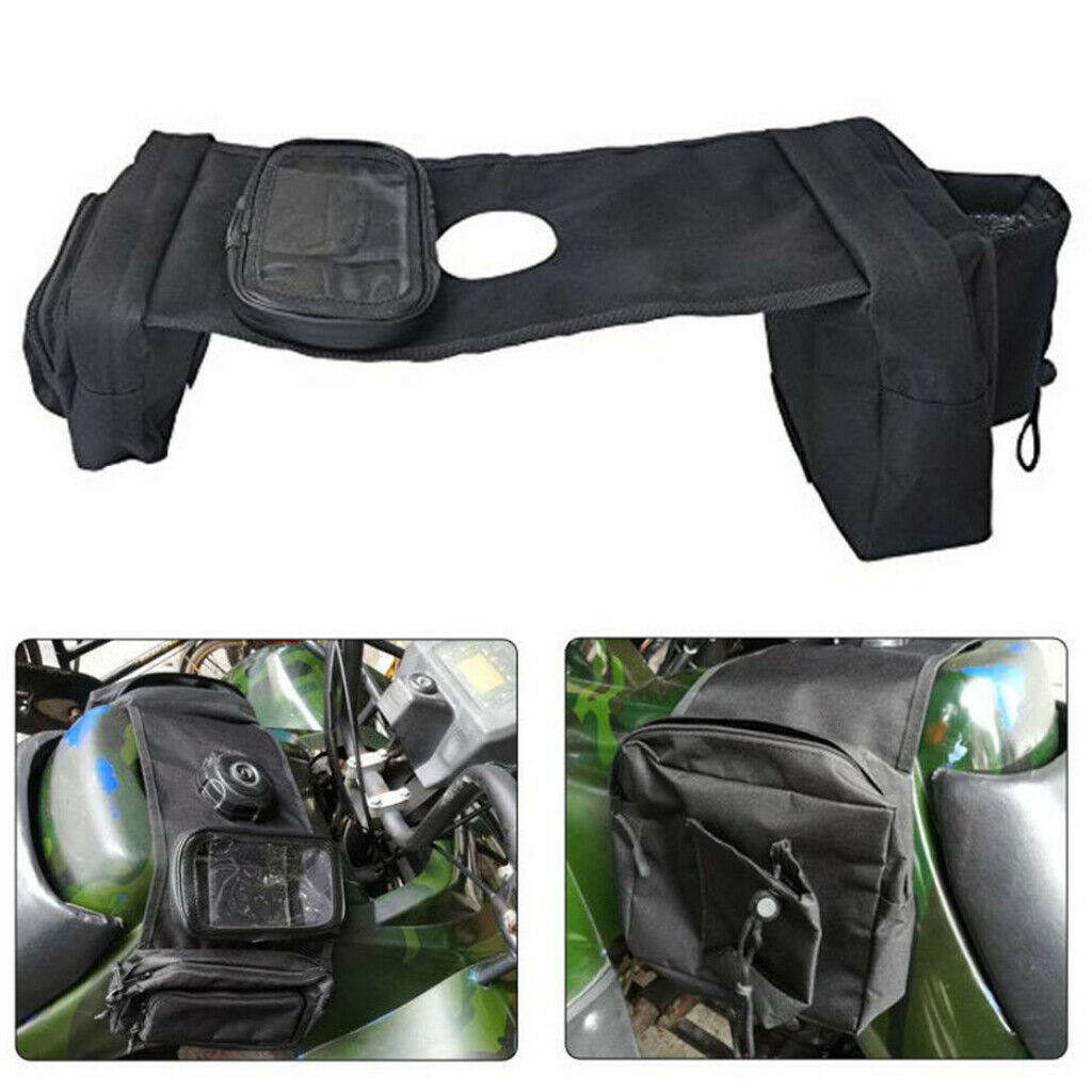 Universal Snowmobile Scooter Motorcycle Dirt  QuadBike ATV Tank SaddleBag