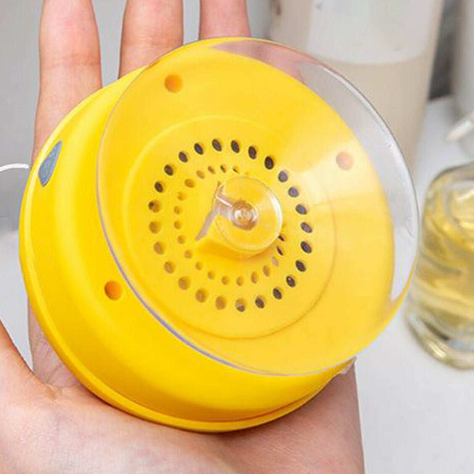 Bluetooth Shower Speaker with 3H Playtime for Kayaking, Boating, Hiking Blue