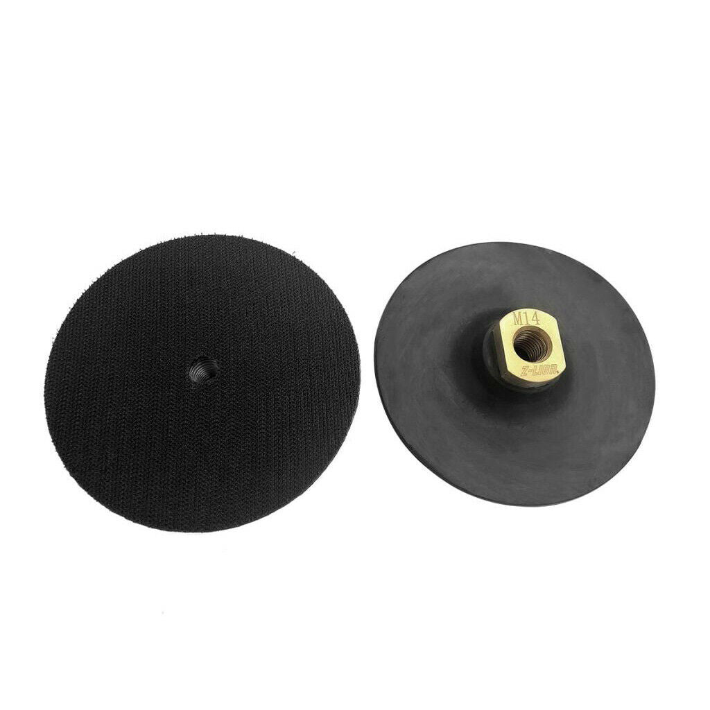 Rubber Back Holder / Soft Polishing pad for Diamond Polishing Pads 3inch M14