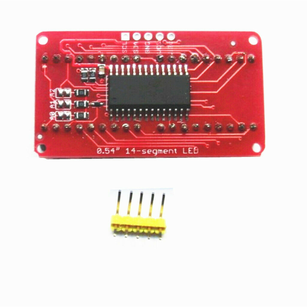 1 Pcs 1 Digit 0.54in Digital Tube LED Display Clock Modules I2C for
