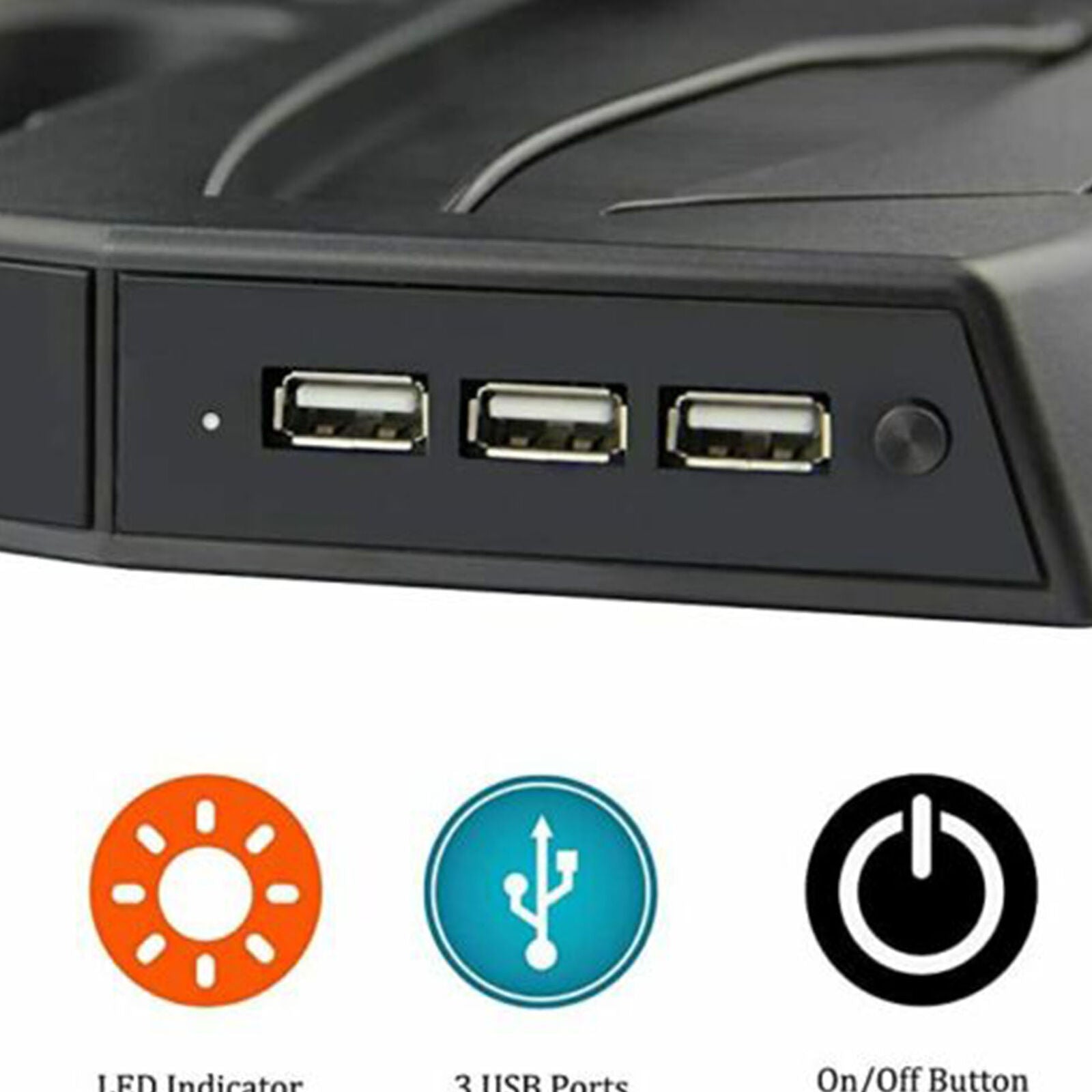 For PS5 DE/UHD Game Console Charging Stand Cooling Fan Disc Storage Rack Dock