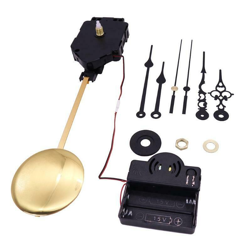 DIY Quartz Pendulum Trigger Silent Clock Movement Mechanism with 16 Music Box