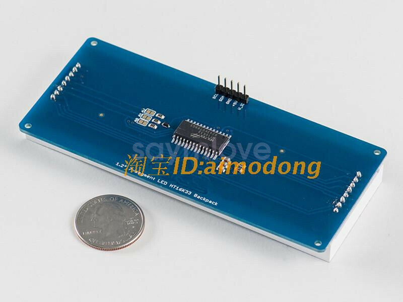 New Red 1.2' 4 Digit 7 Seven Segment LED Display IIC for Arduino