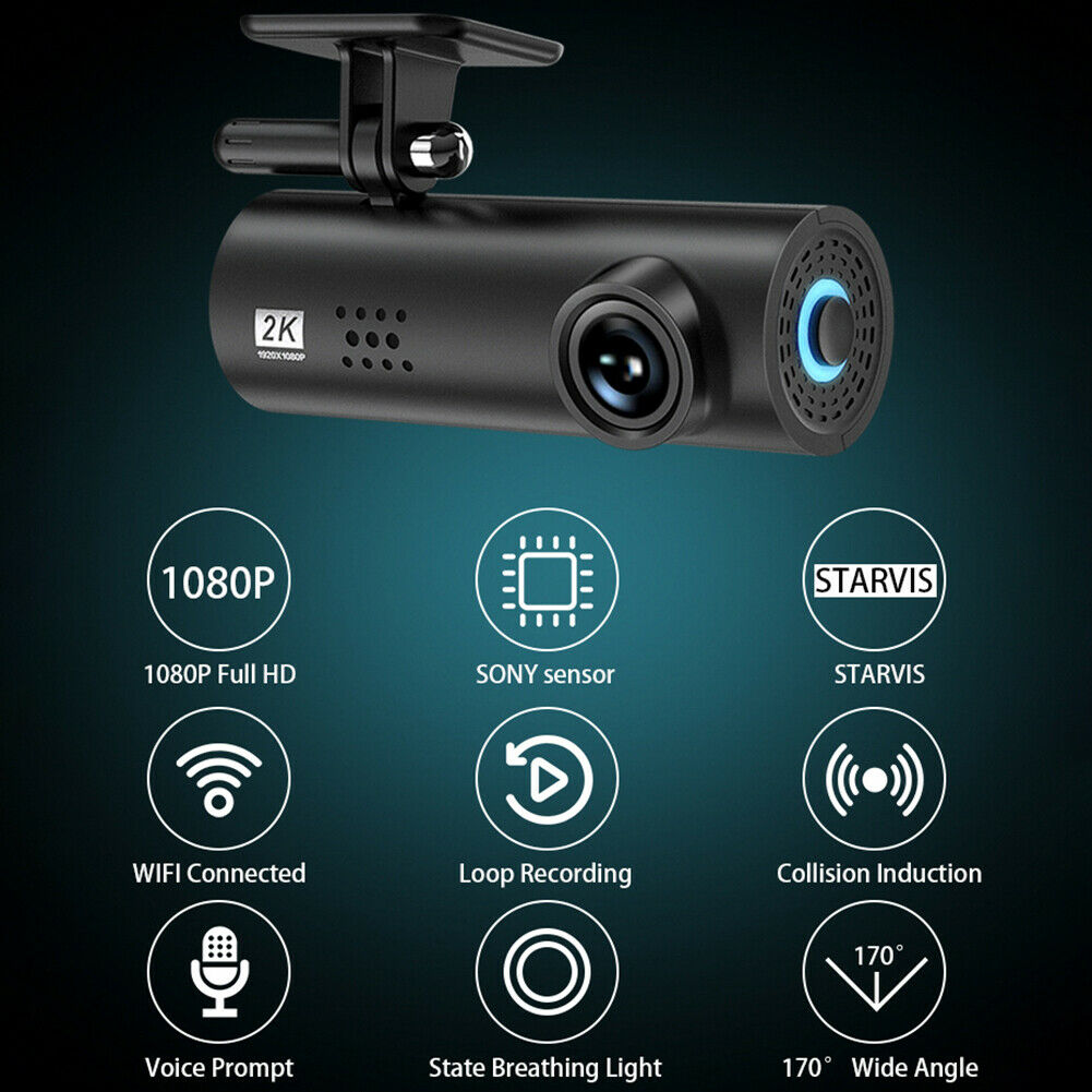 LF9 PRO WiFi Dash Cam for Car Full HD 1080P Night Vision G-sensor Dashcam
