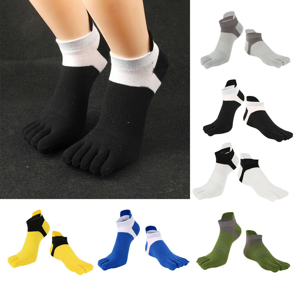 6Pairs Breathable Everyday Toe Socks Net Sports Yoga Ankle Socks Casual