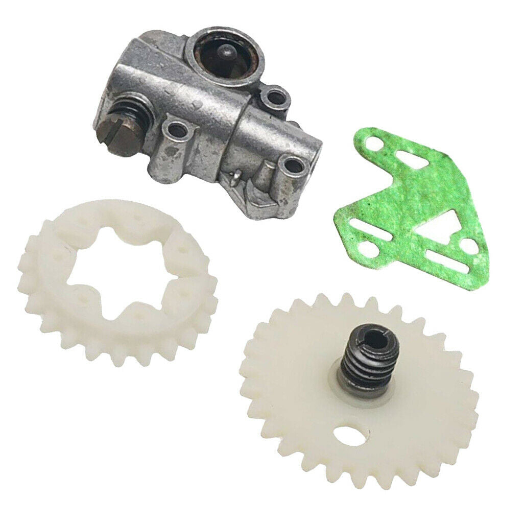 4-in-1 Oil Pump Worm Gear Chainsaw Parts f/STIHL MS028 038 Replace 1119 640 3200