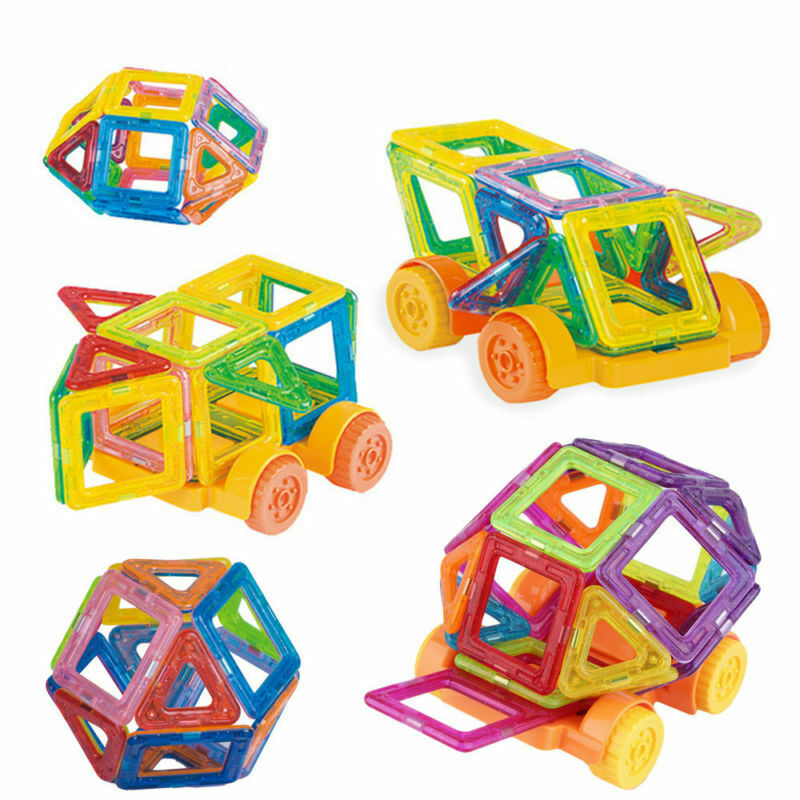 76pcs Educational Magnetic Sticks Building Blocks Toys Set Kids Children Gifts