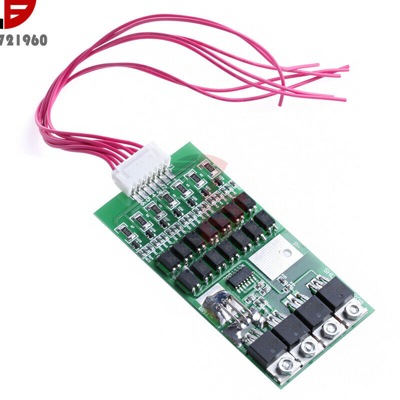 24V 20A 7s Cells 2 Li-ion Lithium 18650 Battery BMS Protection Board w/ Balance