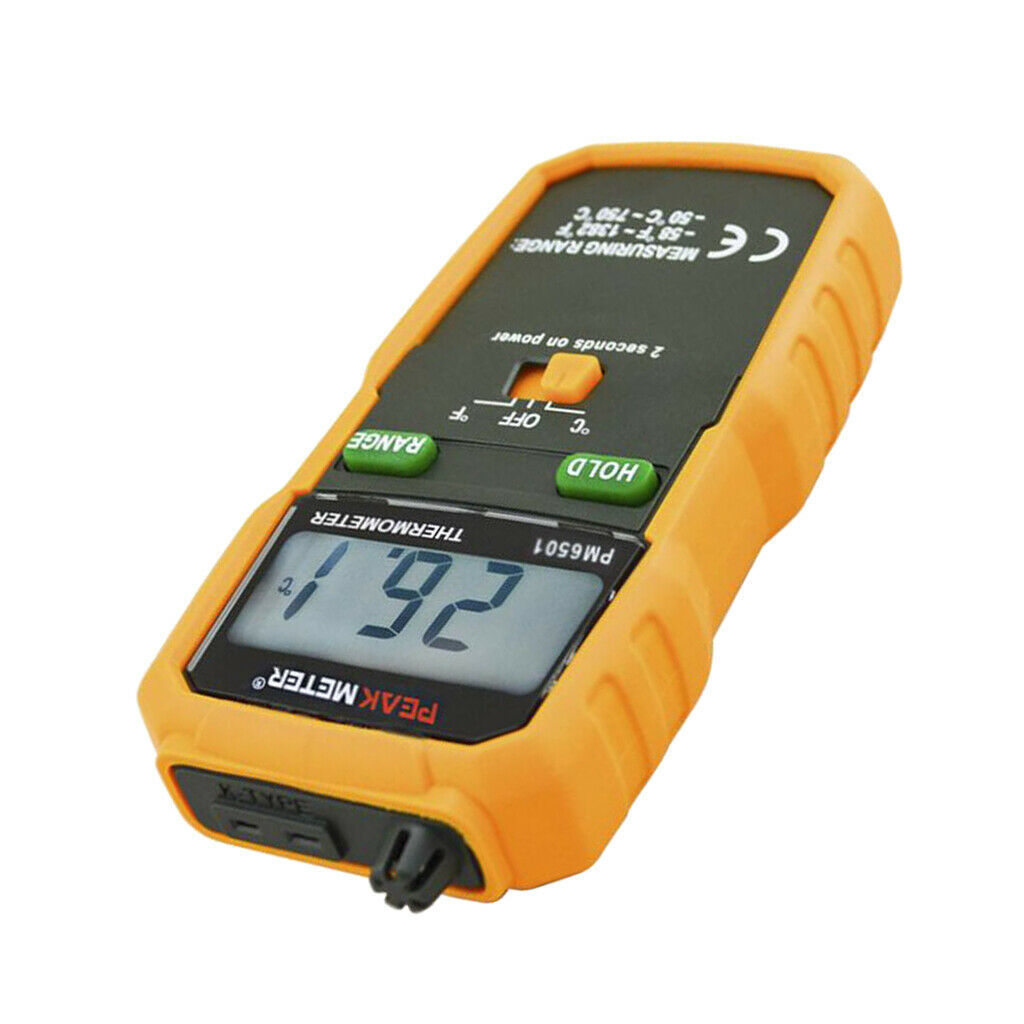 Thermocouple Thermometer,K Type Digital Temperature Meter 2Times/S,Standard