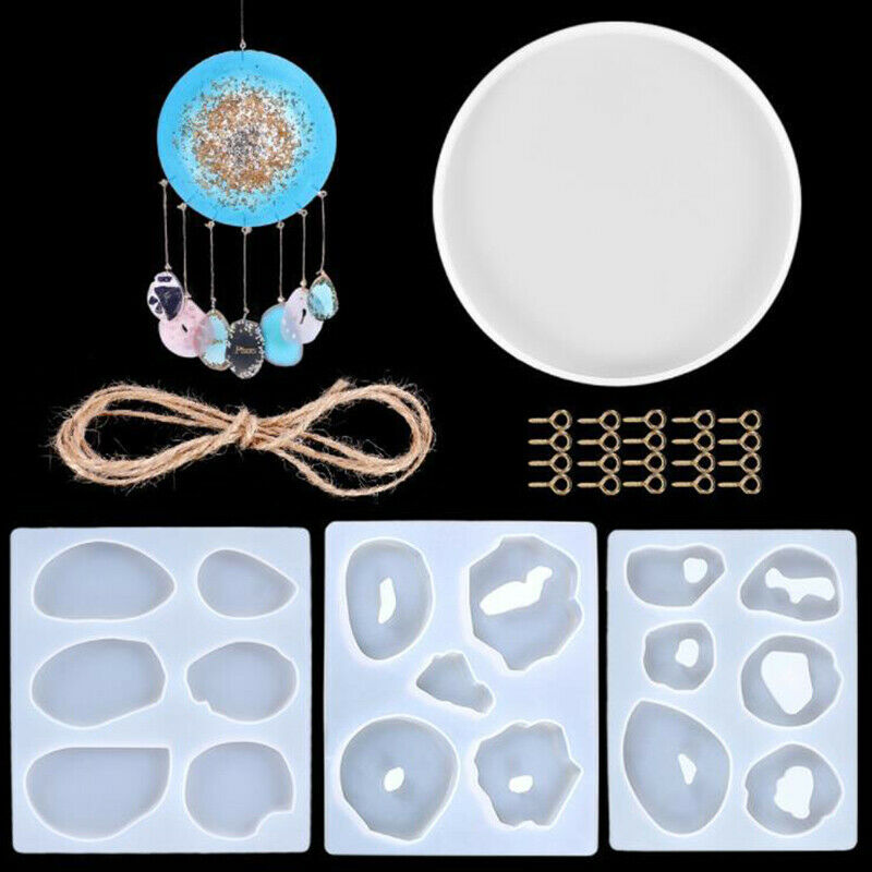 1Set of 25 Pcs Hanging Pendant Mold Silicone Wall Hanging Ornament Mold DIYBDAU