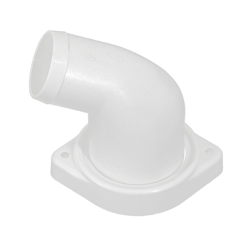 Premium Elbow Pipe Connector Toilet Accessories Kit for Marine RV Boat