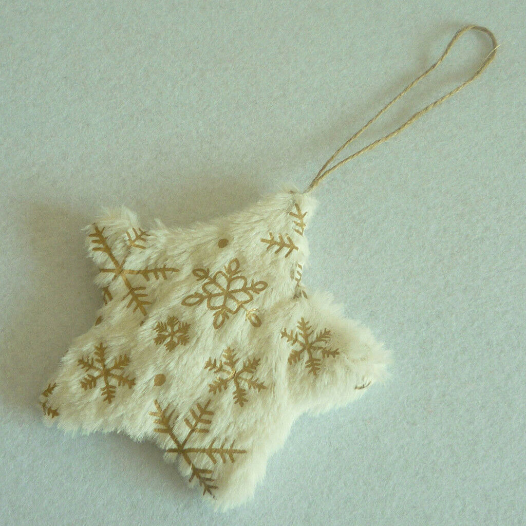 3/Set Christmas Tree Hanging Decorations Holiday Party Decor Heart/Tree/Star