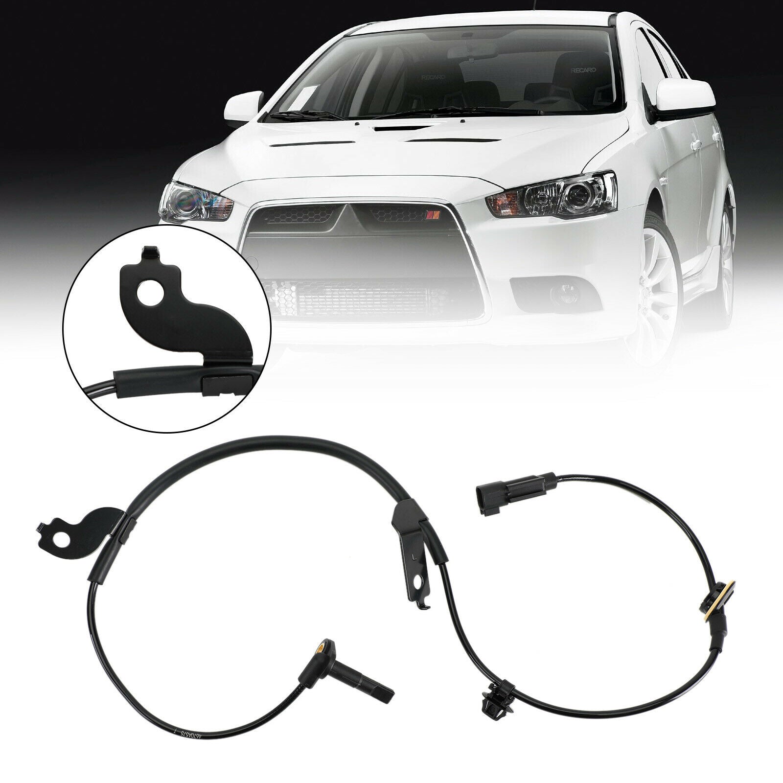 New Front Left ABS Wheel Speed Sensor 4670A575 For Mitsubishi Lancer 2008-2011