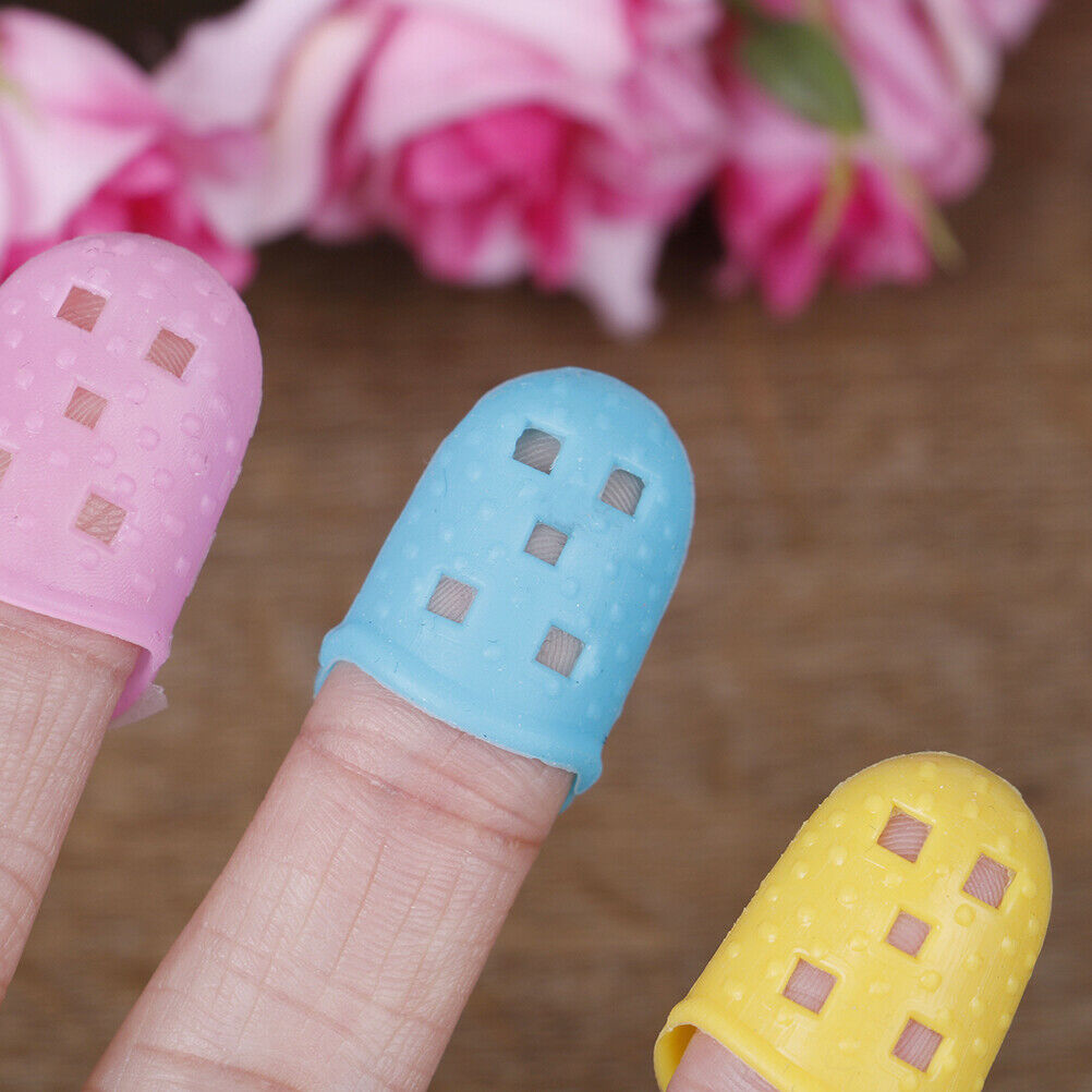 4Pcs Guitar fingertip protectors finger guards for guitar ukulele accessor.l8