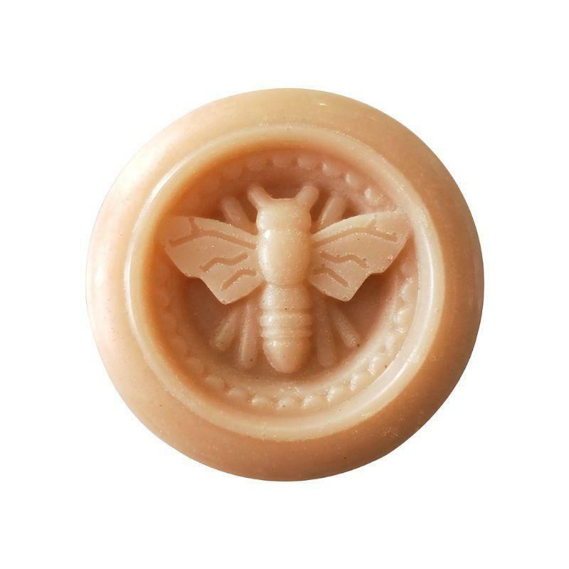 6 Cell Bee Honeycomb Shape Silicone Soap Mold Handmade Soap Molds Craft Art DIY