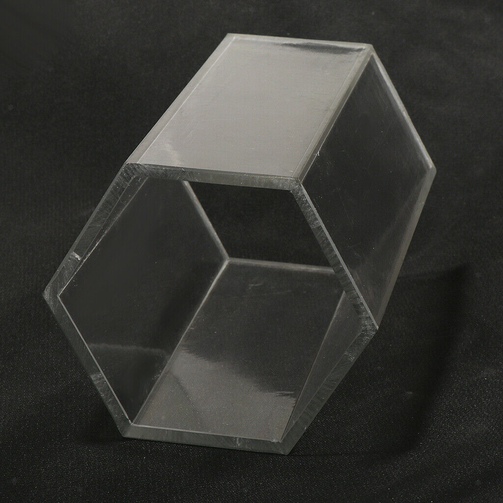 Hexagon Shaped Candle Mould Soap Molds for DIY Candles Making 7.5 x 12 cm