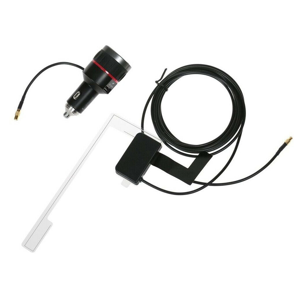 Car DAB + Digital Radio USB Adapter Receiver Tuner + FM Transmitter +Antenna
