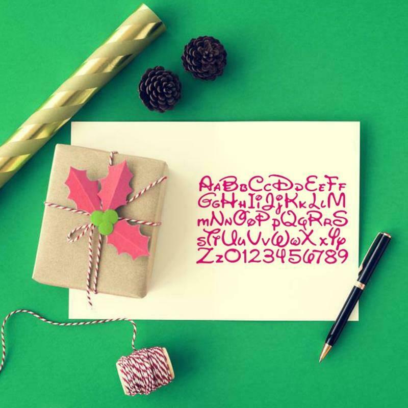 Letter Number Metal Cutting Dies Stencil DIY Scrapbooking Album Paper Card Mold