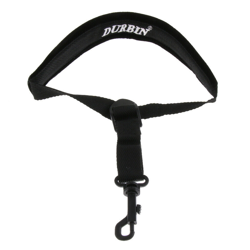 Durable Single Shoulder Neck Strap Sax Neck Strap for Woodwind Instrument