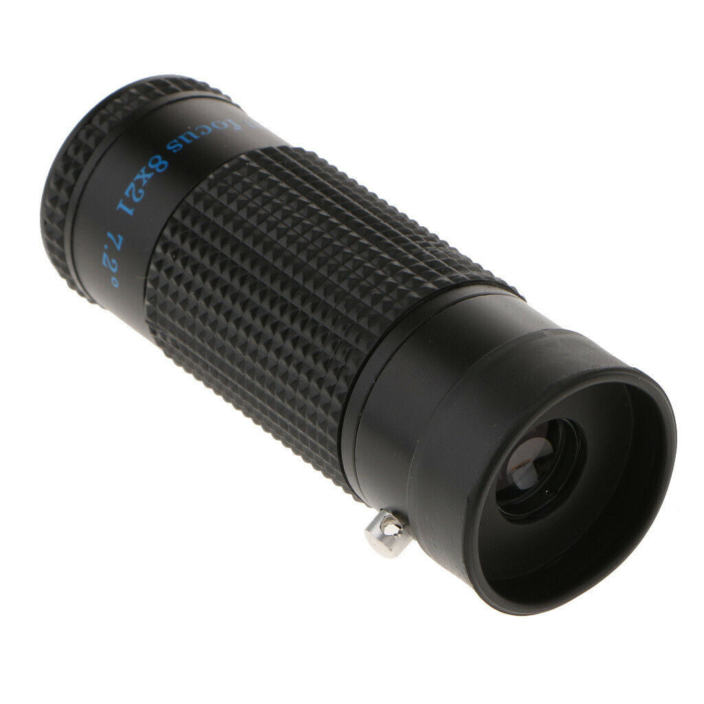 Extra Short Focus 8x21 Monocular Typoscope with Lens