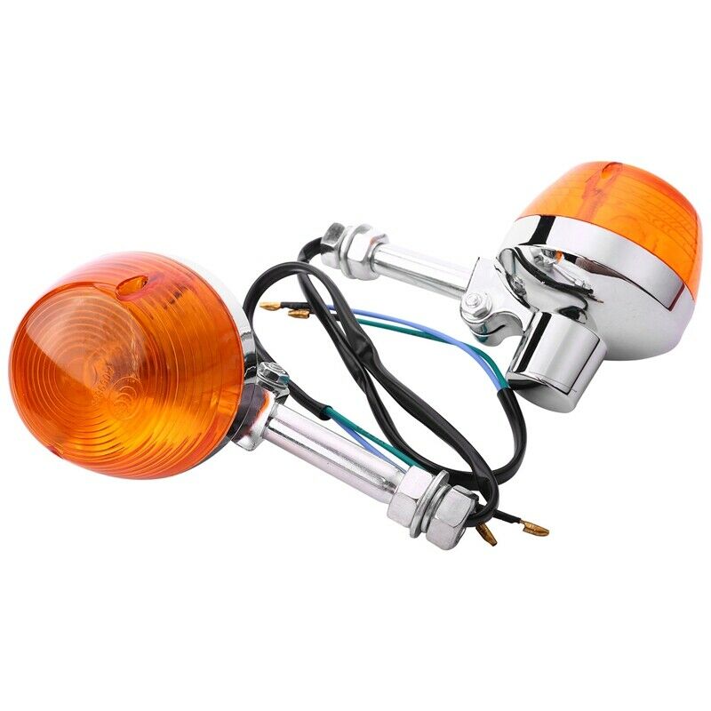 2X for  CT70 CT90 XL100 CB350 CM400 CB450 CB750 Turn Signal Light 8Mm 12V R9V9V9
