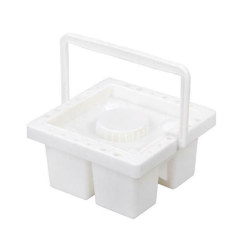 Multi-IN-1 Artist Paint Brush Washer with Removable 5 wells Palette Lid Handle