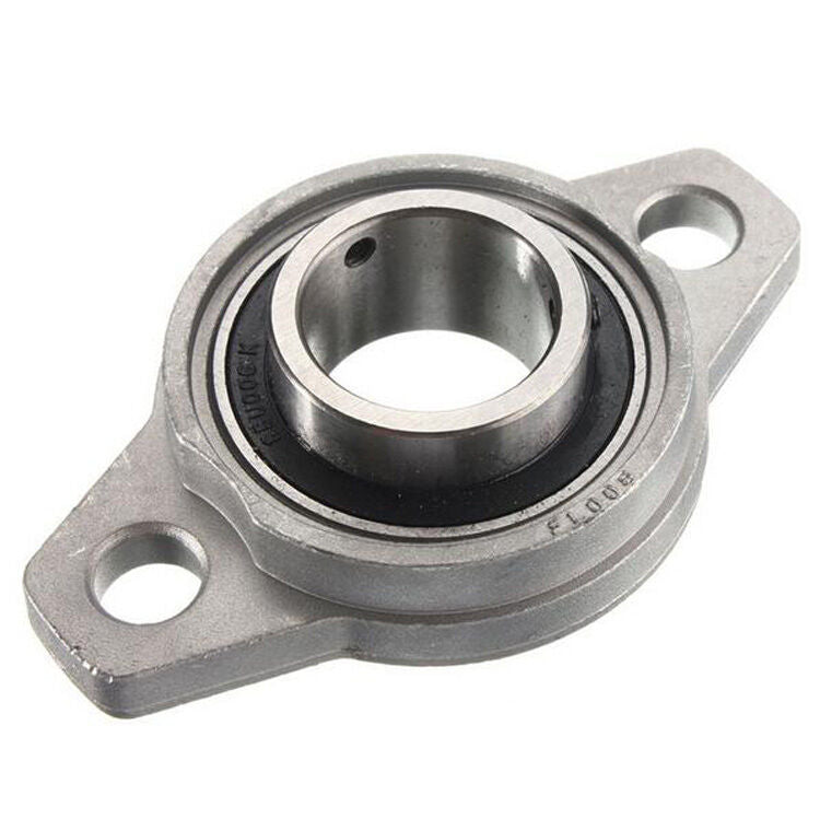 2Pcs 12mm Bore Diameter Flange Bearing [M1]