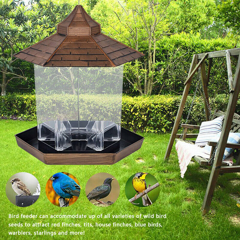 Bird Feeder Bottle Flower Shape Sensation  Coneflower Bird FeederB-qkM TL